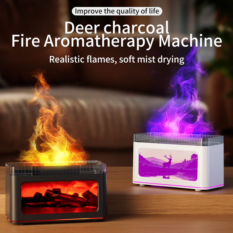Home Fragrance Glade - Simulation 3D Fireplace Aroma Diffuser, Home