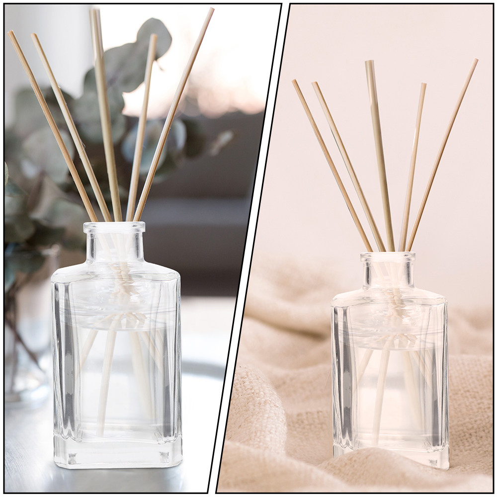 Home Fragrance Diffuser Refills - 3Pcs Aromatherapy Bottles Glass Empty Refillable