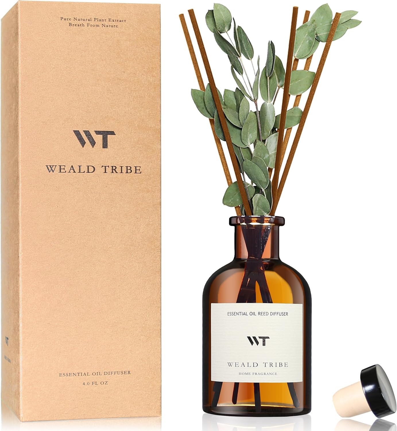 Home Fragrance Gift Set - Eucalyptus & Lavender Reed Diffuser Set,