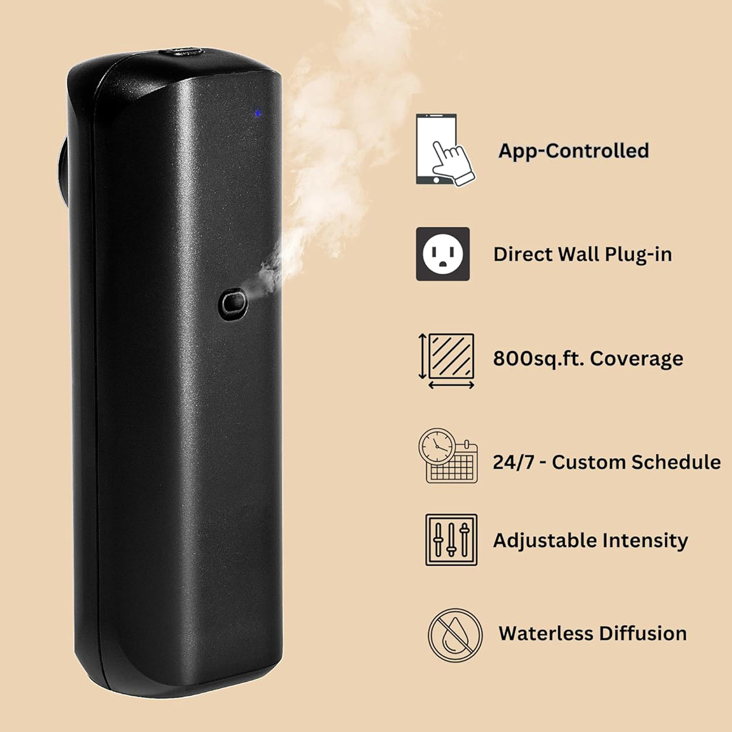 Home Fragrance Organic - Fragrance Diffuser Toilet Automatic Air Freshener