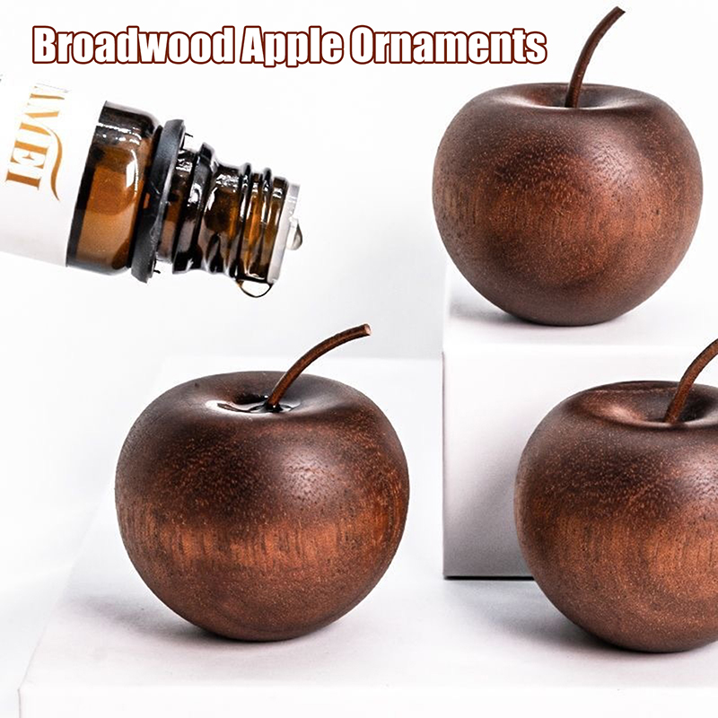 1PCS Of Wooden Apple Shaped Es - Home Fragrance With Essential Oils 리뷰 및 가격