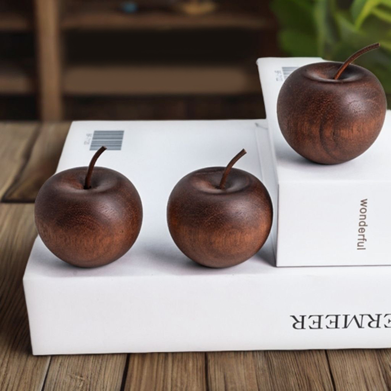 1PCS Of Wooden Apple Shaped Es - Home Fragrance With Essential Oils 리뷰 및 가격