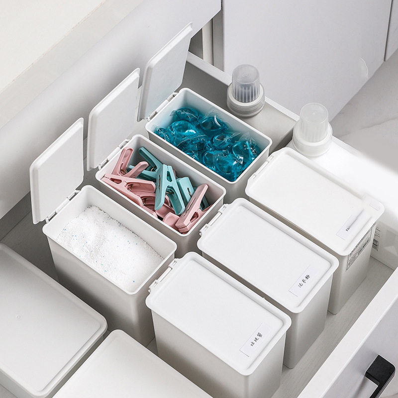 White Laundry Room Storage Box - Scent Booster Bead 리뷰 및 가격