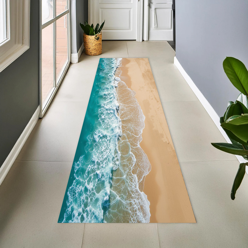 Beach Carpet Mat Rug Blue Ocea - Home Fragrance Ocean Breeze 리뷰 및 가격