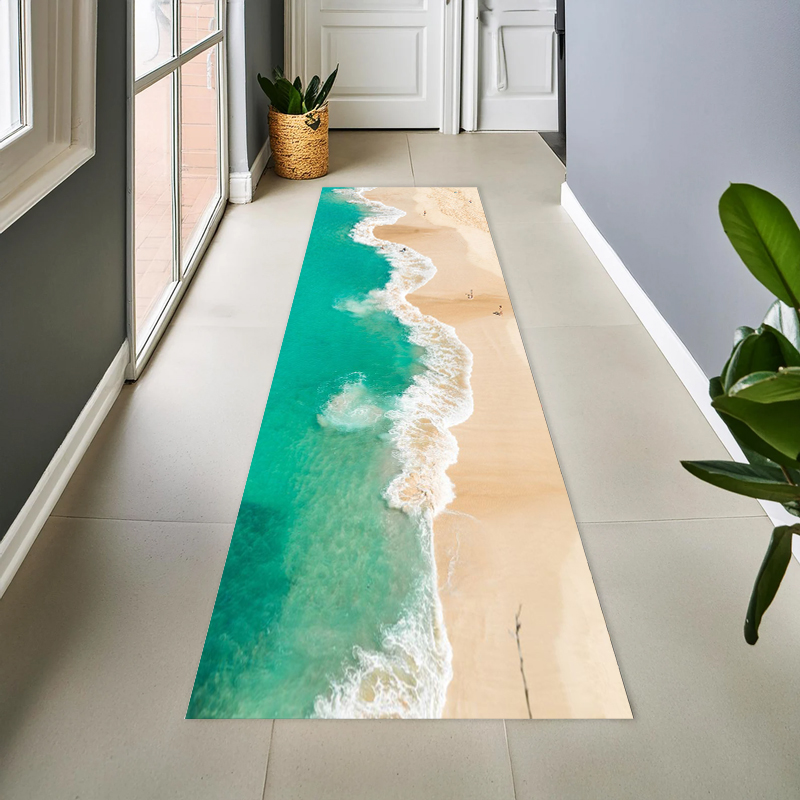 Beach Carpet Mat Rug Blue Ocea - Home Fragrance Ocean Breeze 리뷰 및 가격