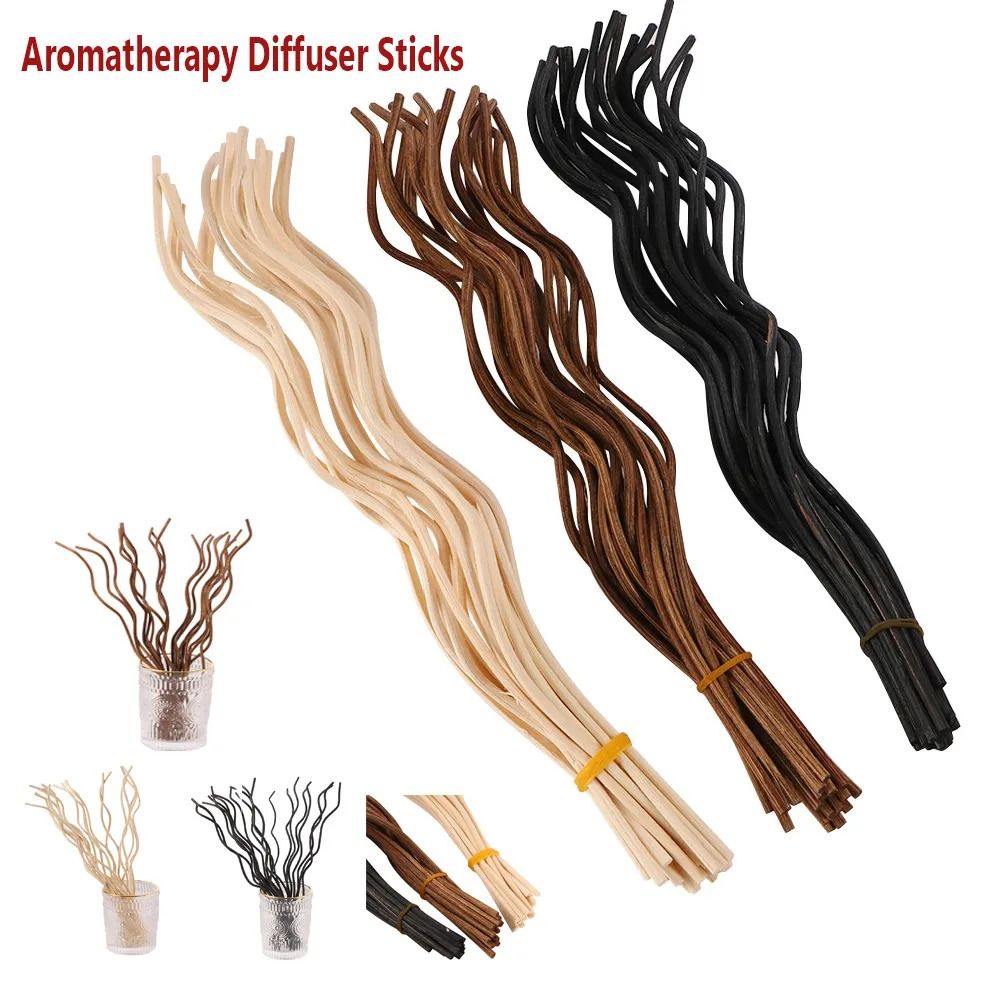 20Pcs Long Wavy Diffuser Stick - Home Fragrance Diffuser Refills 리뷰 및 가격