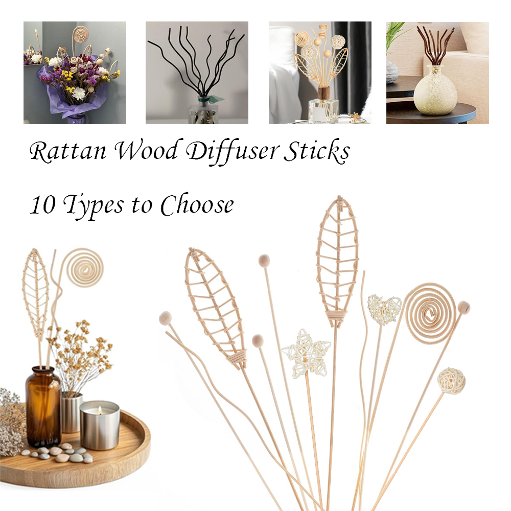 5/15Pcs Long Wavy Rattan Reed  - Home Fragrance Diffuser Refills 리뷰 및 가격
