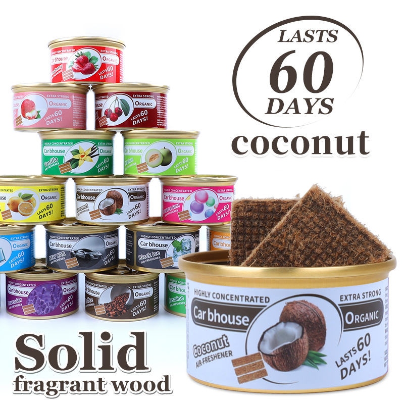 Car Air Freshener coconut Scen - Home Fragrance Organic 리뷰 및 가격