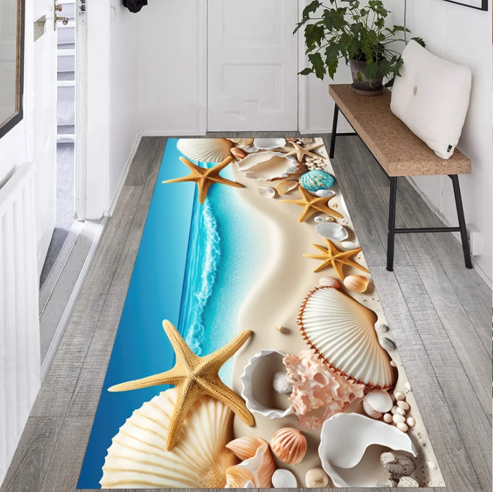 Ocean Beach Runner Rug Coastal - Home Fragrance Ocean Breeze 리뷰 및 가격