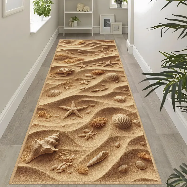 Ocean Beach Runner Rug Coastal - Home Fragrance Ocean Breeze 리뷰 및 가격