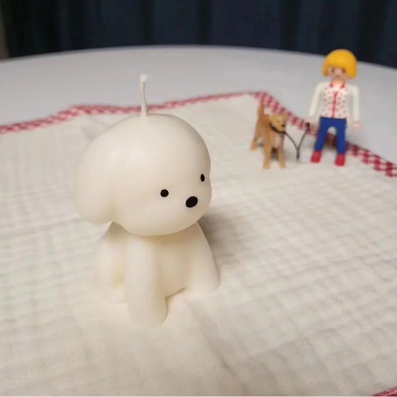 3D Puppy Scented Candle Silico - Home Fragrance Gift Set 리뷰 및 가격