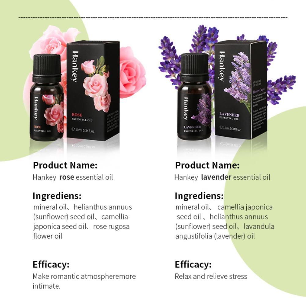 12 Flavors 10ml Essential Oils - Home Fragrance With Essential Oils 리뷰 및 가격