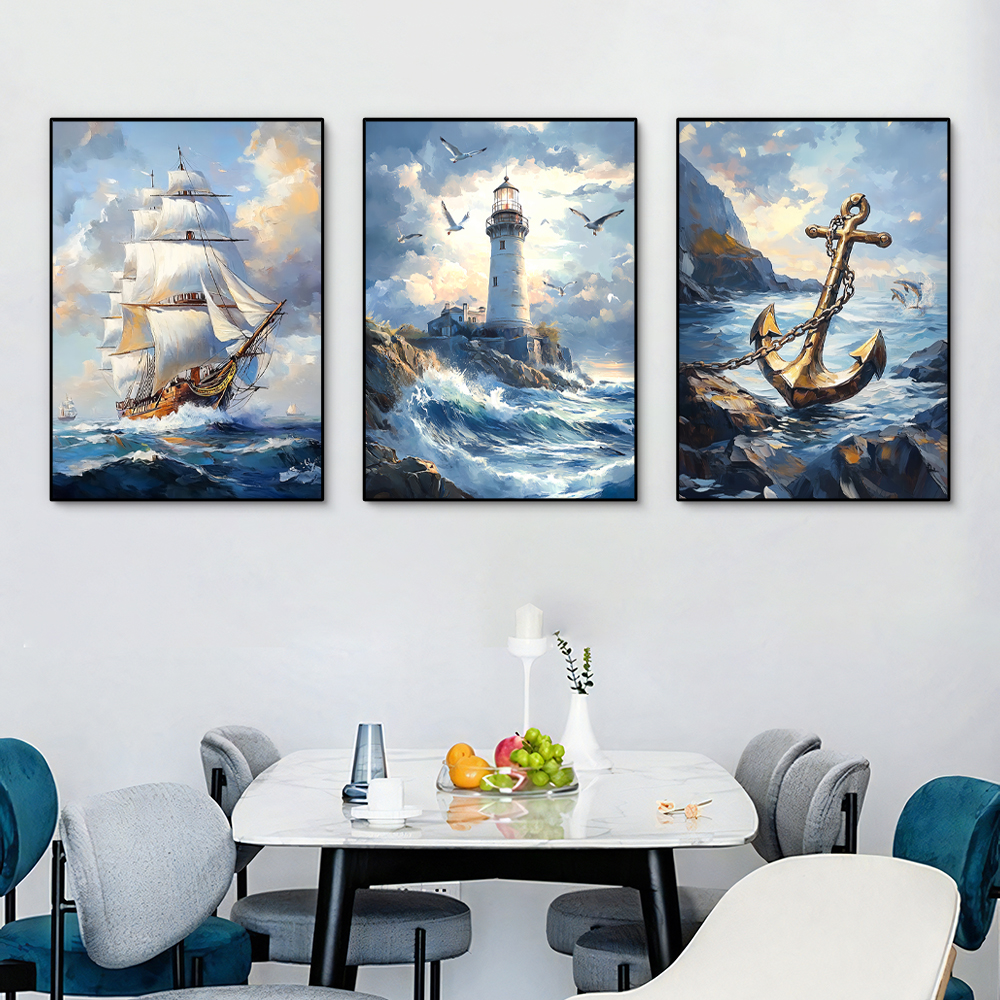 1PC/3PCS Landscape Sailboat Oc - Home Fragrance Ocean Breeze 리뷰 및 가격