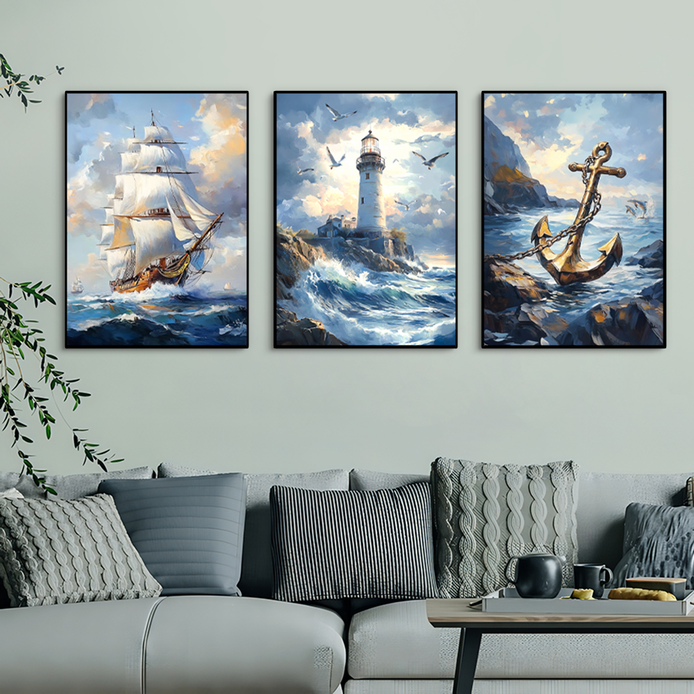 1PC/3PCS Landscape Sailboat Oc - Home Fragrance Ocean Breeze 리뷰 및 가격