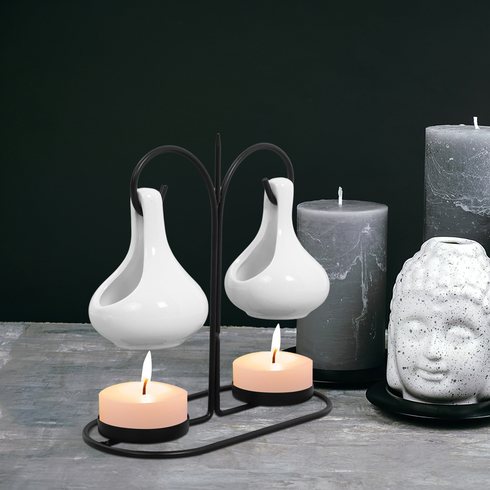 1Set Ceramic Dual Hanging Esse - Home Fragrance Wax Melts 리뷰 및 가격