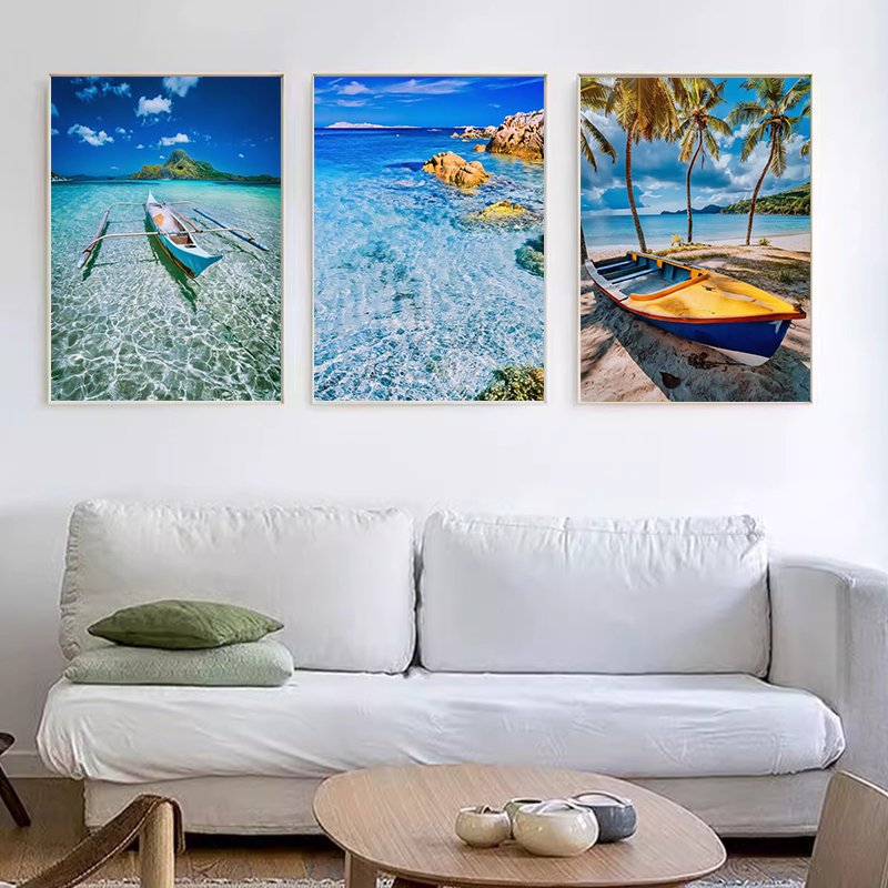 Ocean Waves Beach Blue Sea Pos - Home Fragrance Ocean Breeze 리뷰 및 가격
