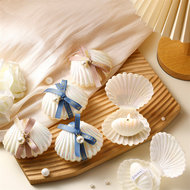 Seashell Candle Scented Shell  - Home Fragrance Gift Set 리뷰 및 가격