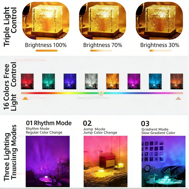 New 16 Colors Night Light Remo - Home Fragrance Ocean Breeze 리뷰 및 가격