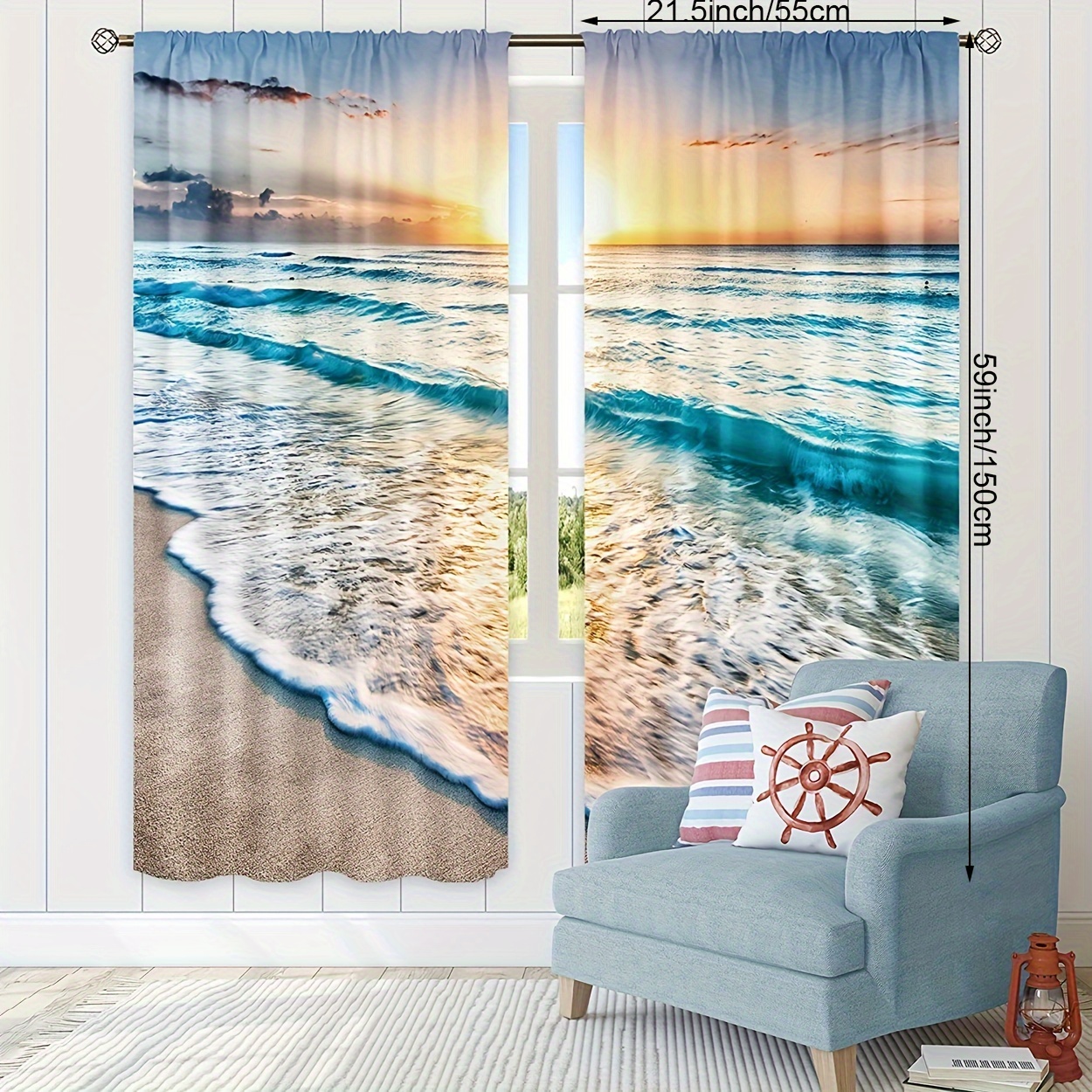 Ocean Sunset Beach Waves Scene - Home Fragrance Ocean Breeze 리뷰 및 가격