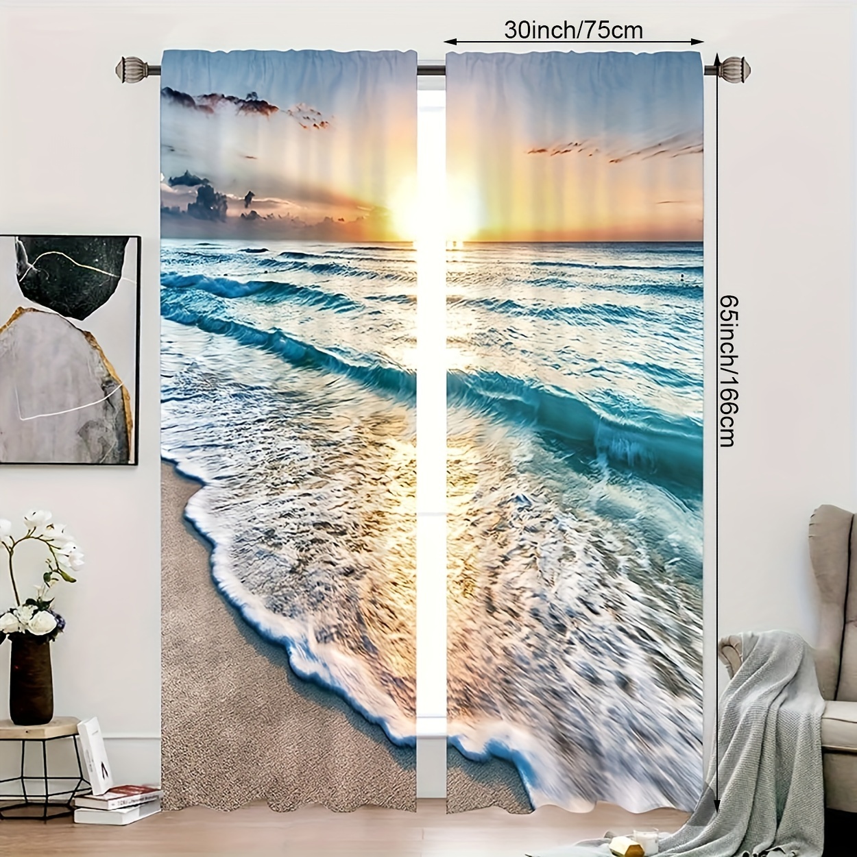 Ocean Sunset Beach Waves Scene - Home Fragrance Ocean Breeze 리뷰 및 가격