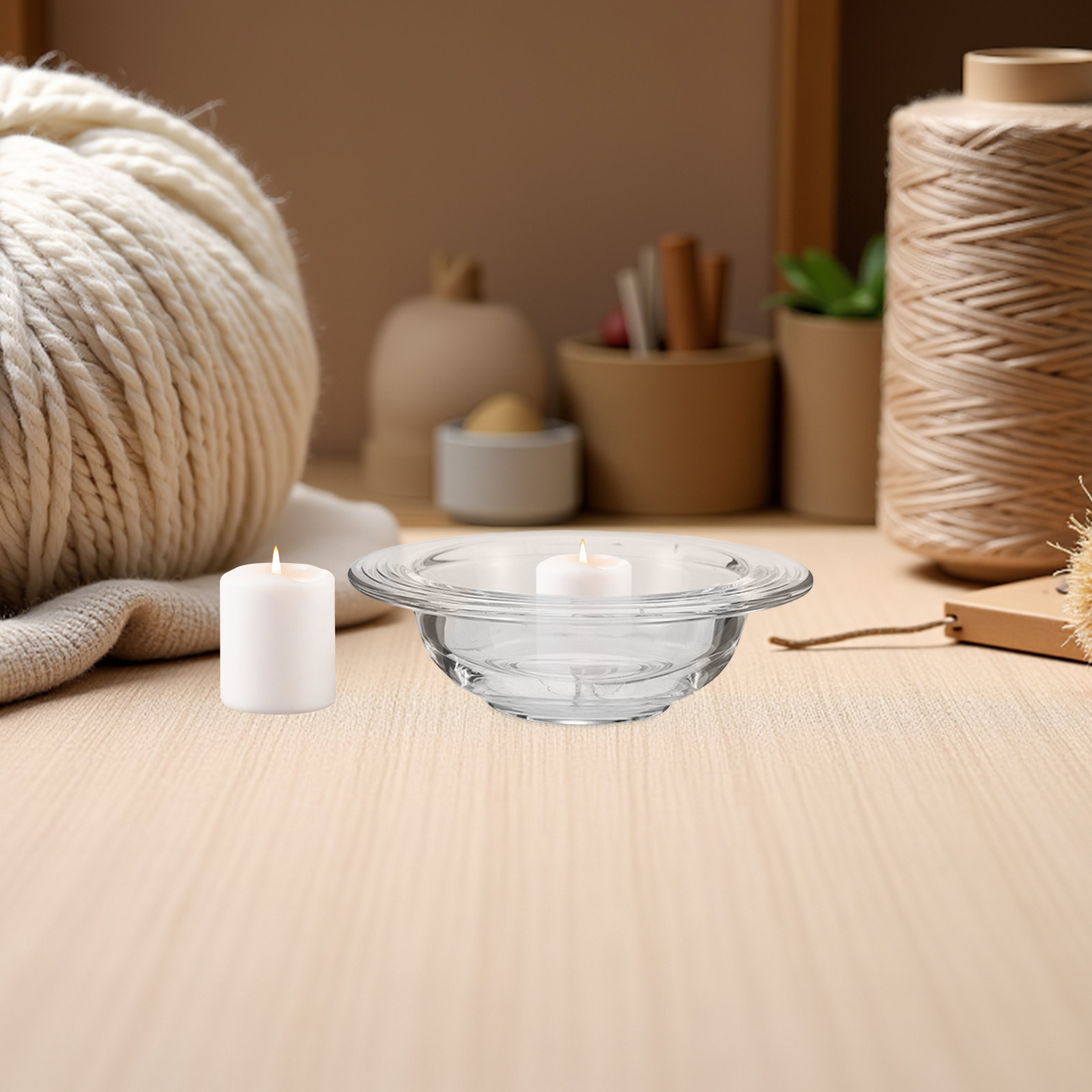 4Pcs Clear Glass Wax Melter Pl - Home Fragrance Wax Melts 리뷰 및 가격