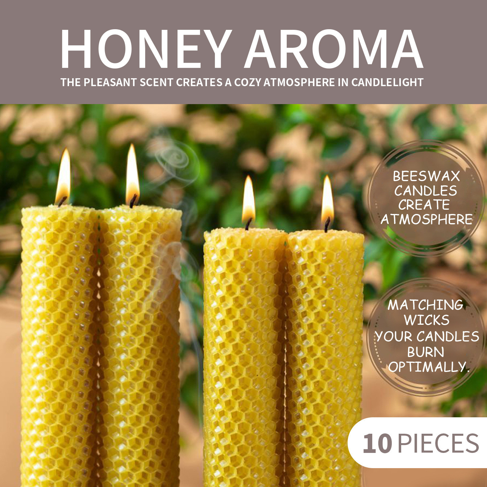 10/20/30pcs Natural Beeswax Sh - Home Fragrance Gift Set 리뷰 및 가격