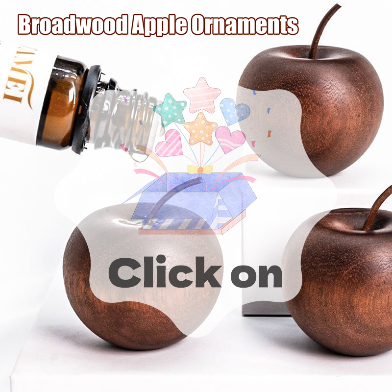 1PCS Of Wooden Apple Shaped Es - Home Fragrance With Essential Oils 리뷰 및 가격