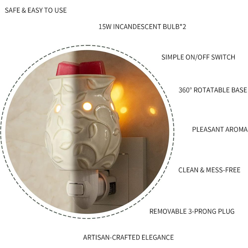 Scented Wax Melt Warmer, Night - Home Fragrance Wax Melts 리뷰 및 가격