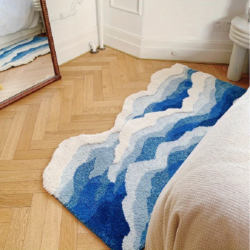 VIKAMA Ocean Wave Runner Rug,  - Home Fragrance Ocean Breeze 리뷰 및 가격