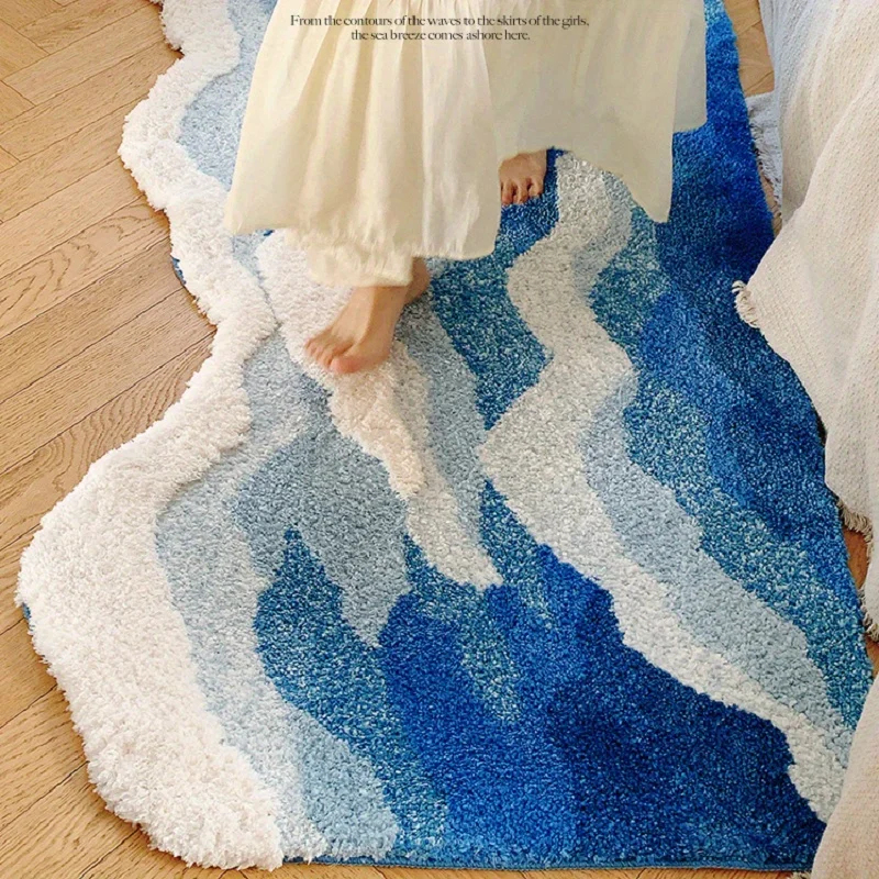 VIKAMA Ocean Wave Runner Rug,  - Home Fragrance Ocean Breeze 리뷰 및 가격