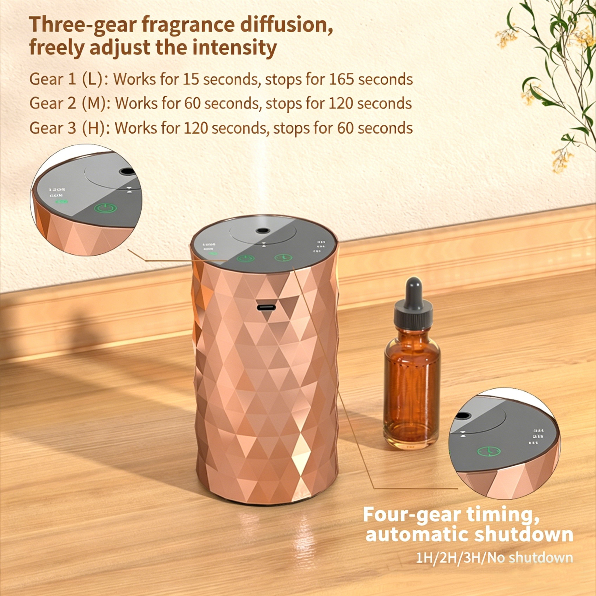 Waterless Essential Oil Diffus - Home Fragrance With Essential Oils 리뷰 및 가격