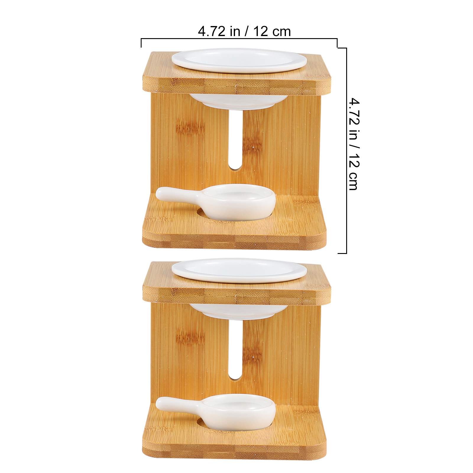 2Sets Bamboo Incense Burner Ec - Home Fragrance With Essential Oils 리뷰 및 가격